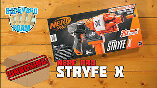 Nerf Pro Stryfe X - Unboxing & First Impressions