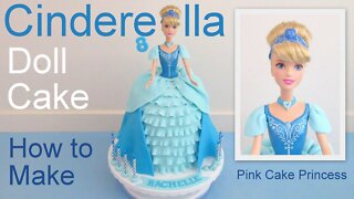 Copycat Recipes Cinderella Cake How to Make a Disney Princess Cinderella Doll Cake Cook Recipes fo