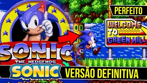 Versão definitiva do Sonic 1 foi LANÇADA - Sonic 1 Definitive Edition