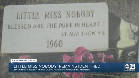 DNA company helps solve 'little miss nobody' cold case 62 years later