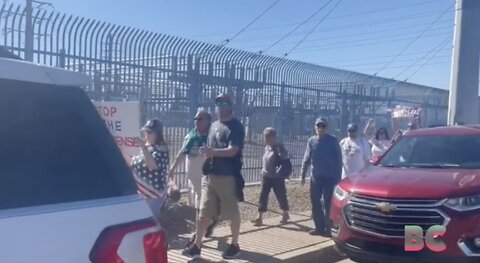 Dozens of people protest outside Maricopa County elections center; sheriff highlights security