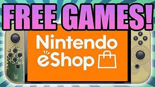 In 2023, learn how to get FREE Nintendo Switch games!