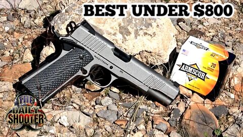 Rock Island Armory EFS 1911 with Grey Cerakote Review