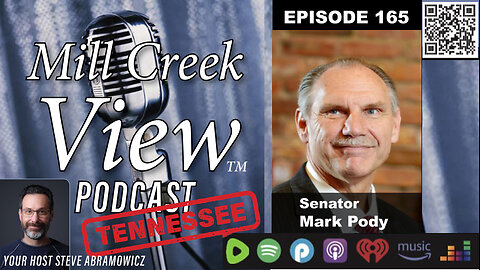 Mill Creek View Tennessee Podcast EP165 Senator Mark Pody Interview & More 01 03 24