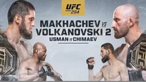 UFC 294 MAKHACHEV VS VOLKANOVSKI
