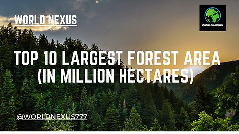 Largest forest Areas | Biggest forest in the world | Top 10 Largest forest in the world