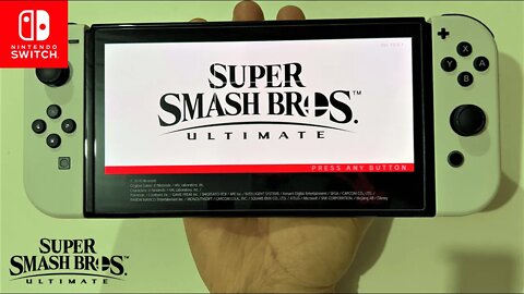 【SUPER SMASH BROS ULTIMATE】Nintendo Switch OLED