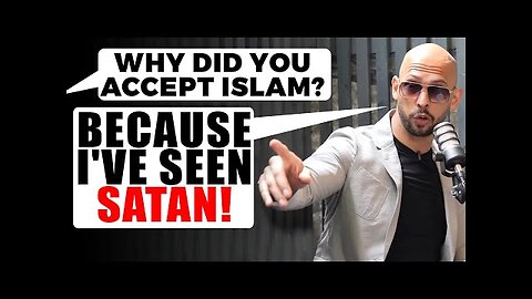 REAL REASON WHY ANDREW TATE ACCEPTED ISLAM!