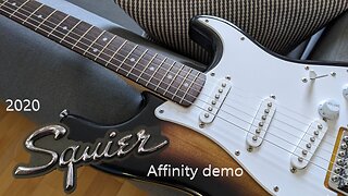 2020 Squier Affinity demo