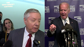 RINO Graham defending Biden: "I've known President Biden for a long time. I'd be shocked if there’s anything sinister here."