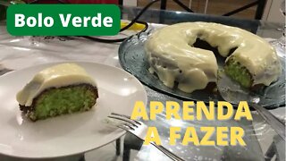 [RECEITA] COMO FAZER BOLO VERDE DE LIMÃO | FOFINHO E FÁCIL