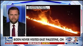 Sen JD Vance: Gov't Has Failed East Palestine, Ohio