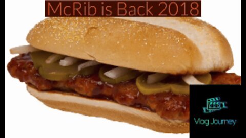 McRib Is Back 2018