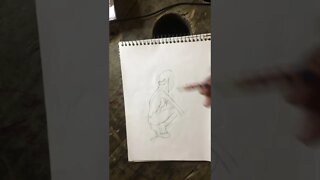 Desenho de um Sátiro (Speed Drawing)