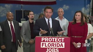 DeSantis seeks injunction on Biden vaccine mandates