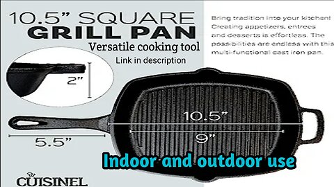 grill nonstick frying pan with lid