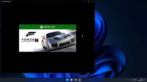 Forza Motorsport 7 não abre, o que eu fiz de errado? windows 10 e 11