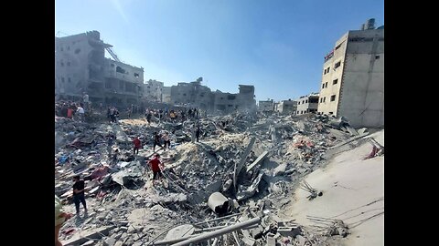 Heavy and continuous Israeli bombardment in,