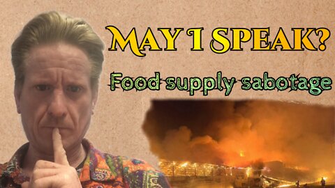 May I speak? Food supply sabotage