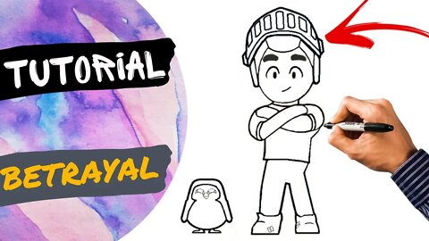 COMO DESENHAR PERSONAGEM DE BETRAYAL | GODENOT