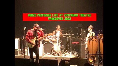 Gonzo performs at Rickshaw Theatre Vancouver 2022