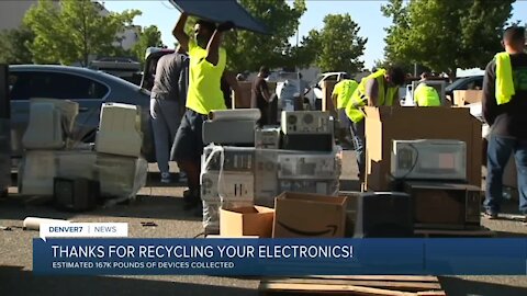 Denver7 Electronics Recycling Drive, Sunday News at 9AM