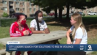 City leaders search for solutions to rise in violence