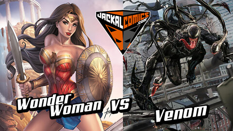WONDER WOMAN Vs. VENOM - Comic Book Battles: Who Would Win In A Fight?