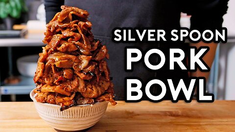 Pork Bowl from Silver Spoon | Anime with Alvin