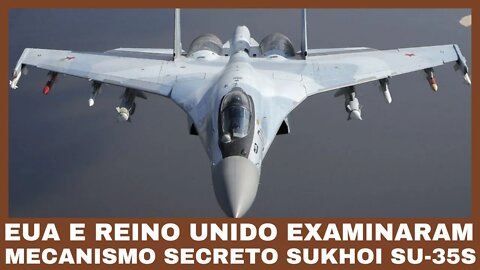 Russian Fighter Shot Down In Ukraine-British and American Examined Secret Sukhoi Su-35 Mechanism.