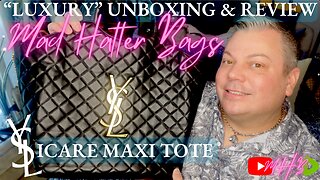 DHGATE - BOUGIE ON A BUDGET - UNBOXING & REVIEW - YSL ICARE TOTE