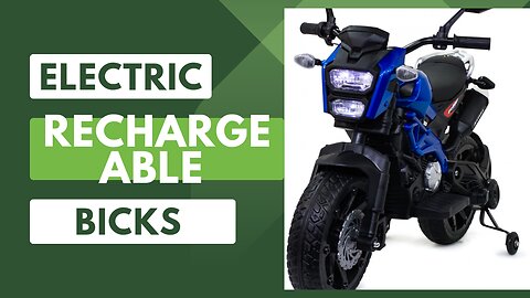 Heavy Sports bick | Kids Electric Sports Bick | Rechargeable Sports Bick for Kids