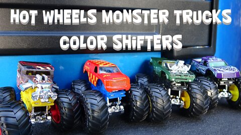 Hot Wheels Monster Trucks Color Shifters