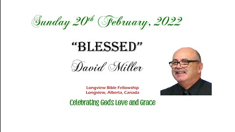 Blessed - David Miller