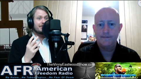 Extreme Danger, Extreme Hypnosis, Jonathan Royle on the Vinny Eastwood Show - 31 Jul 19