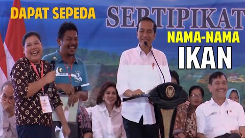 10 Nama Ikan di Pulau Samosir, Kuis Presiden Jokowi Lucu