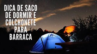 Saco de dormir da Nautika Freedom e do colchonete de dormir da Guepardo. #camping #quechua #guepardo