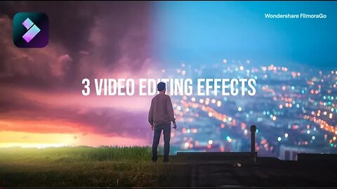 3 VIDEO EDITING EFFECTS in FilmoraGo - Mobile Editing Tutorial (Deny King)