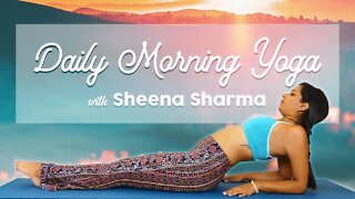 Easy Morning Yoga, Daily Routine for Energy & Heart Opening, 20 Minute Beginners Yoga At Home