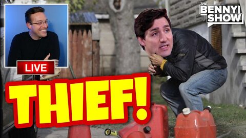 Fascist Trudeau Gestapo STEAL FUEL From Freezing Truckers, Scheme To Steal Their Money BACKFIRES