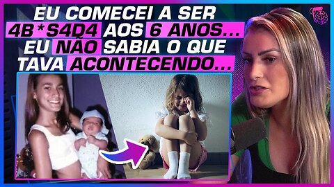 CONVIDADA SE EMOCIONA AO VIVO CONTANDO SOBRE FASE DIFÍCIL NA INFÂNCIA - ANDRESSA URACH