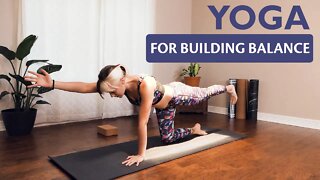 Beginners Yoga Flow for Building Balance & Breathwork with Stephanie