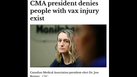 CMA PRESIDENT DENIES PEOPLE WITH VAX INJURIES EXIST