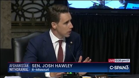Sen Hawley to Milley, Austin: You Left Americans Behind