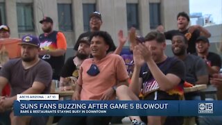 Suns fans buzzing after Game 5 blowout