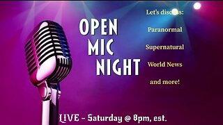 Open Mic Night