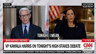 CNN Fact-Checks Kamala Harris to Her Face Live on Air