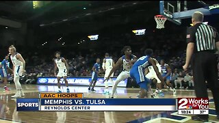 Tulsa Basketball blows out #20 Memphis, 80-40
