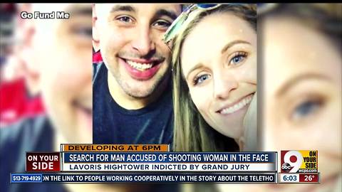 Search for man accused in Thanksgiving shooting