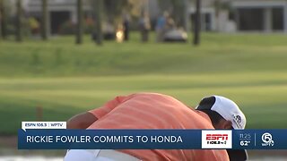 Rickie Fowler commits to the 2020 Honda Classic